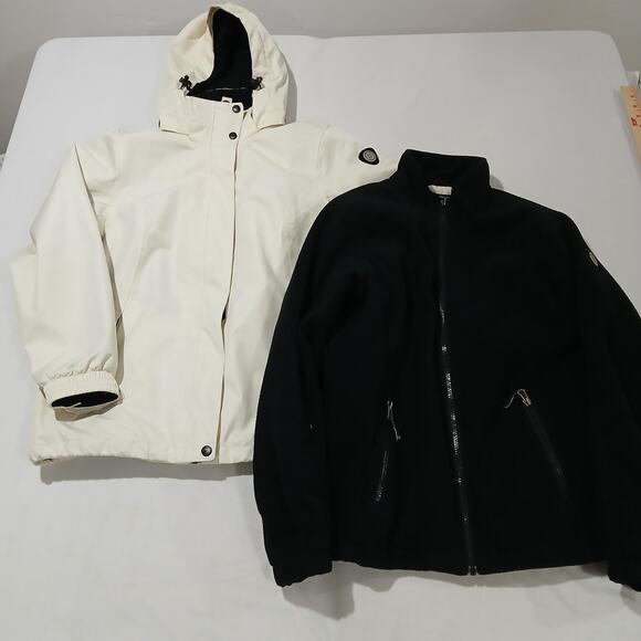 Killtec Jackets & Blazers - Killtec Jacket Womens 6 Waterproof Windproof Hooded 3-in-1 Coat Fleece Liner